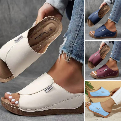 Kinzley | 💥Neu im Verkauf🔥Bequeme Plateau-Sandalen für Damen