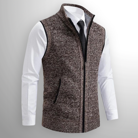Virgil | Stylische Sweaterweste Herren - Modische Herrenweste für Alltag & Freizeit