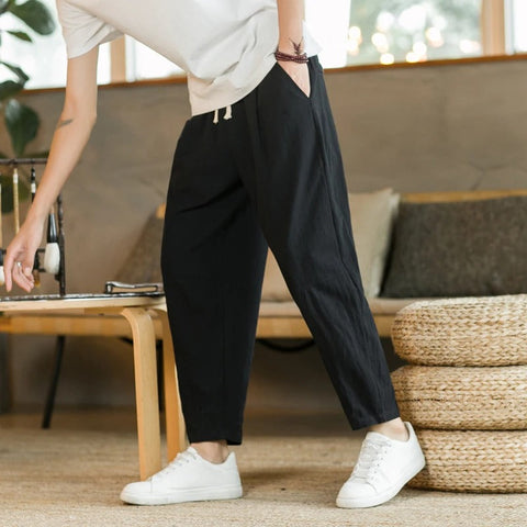 Monique | Sommerhose aus Leinen